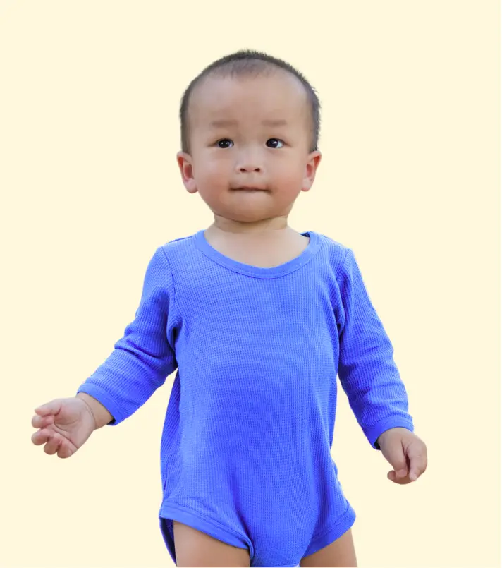 Girl Safari Collection 2-Piece Cotton Pyjama Set - Baby Blue
