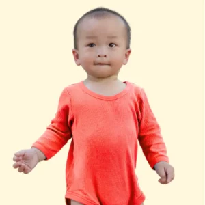 Baby Summer Pyjama with Attached Bib - Safari Collection