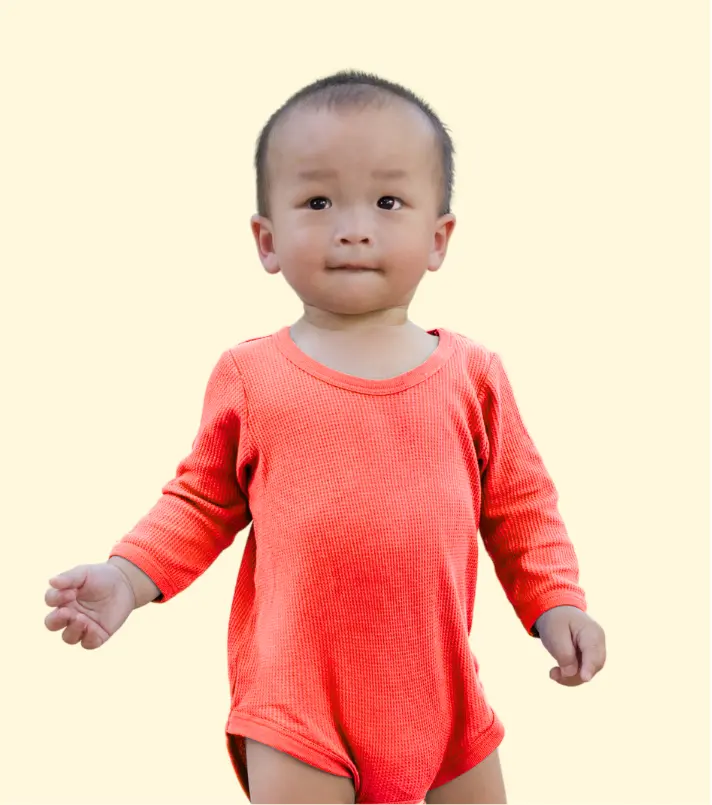 Baby Summer Pyjama with Attached Bib - Safari Collection