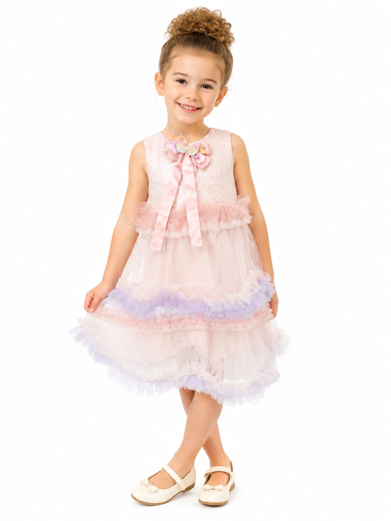 Tiered Tulle Party Dress